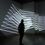 Cuppetelli y Mendoza, Nervous Structure III (Estructura Nerviosa), intalación interactiva, dimensiones variables 2011